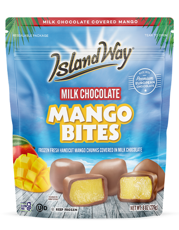 Mango Milk Chocolate Covered Bites