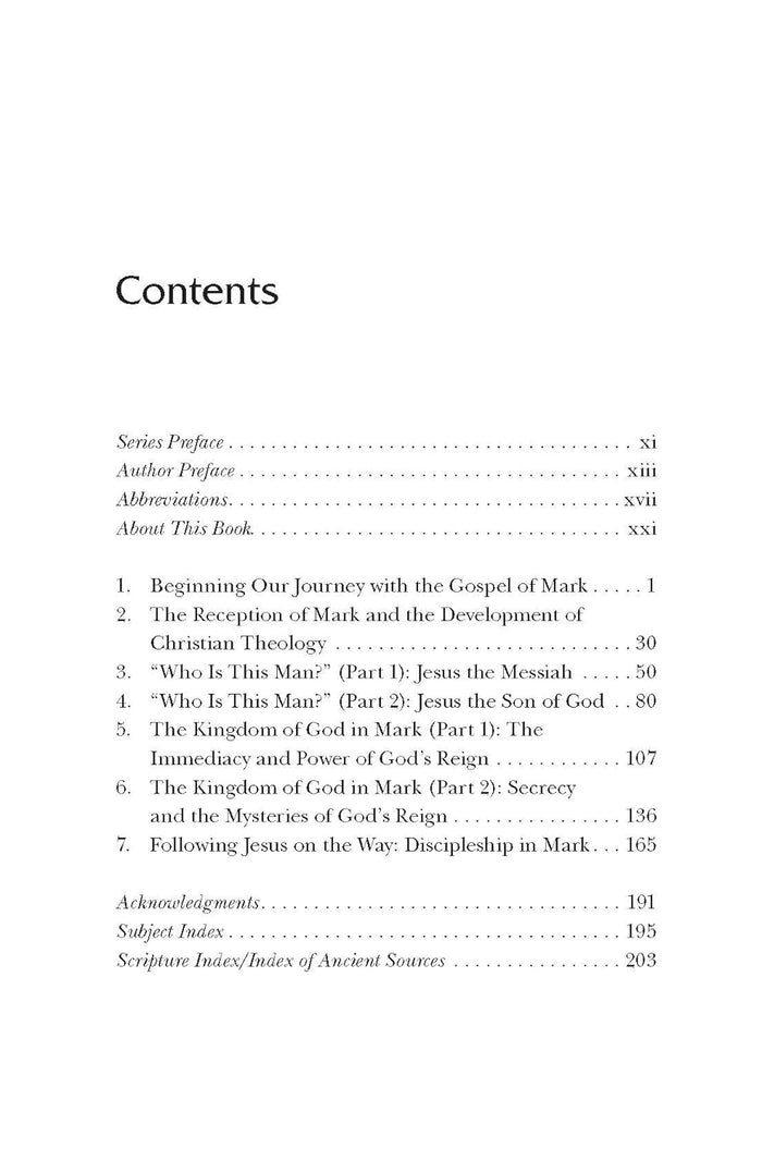 Mark, Volume 2