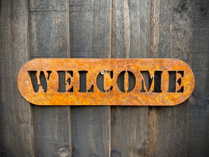 Medium Welcome Sign