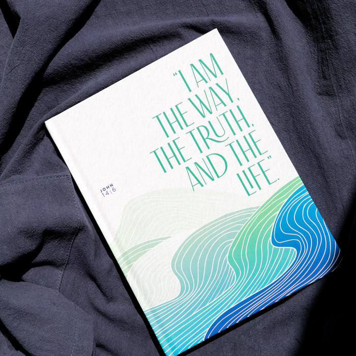 NKJV Scripture Journal, Hardcover, I Am the Way Truth Life