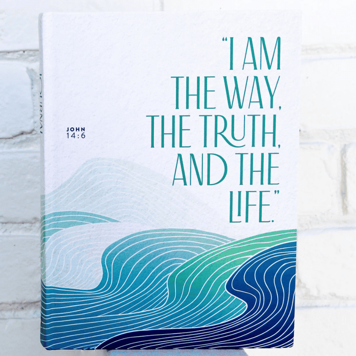 NKJV Scripture Journal, Hardcover, I Am the Way Truth Life