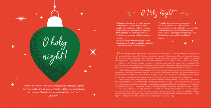 O Holy Night: Christmas Hymns & Ornaments 3-Pack Bundle