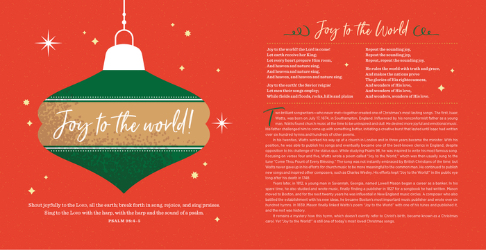 O Holy Night: Christmas Hymns & Ornaments 3-Pack Bundle