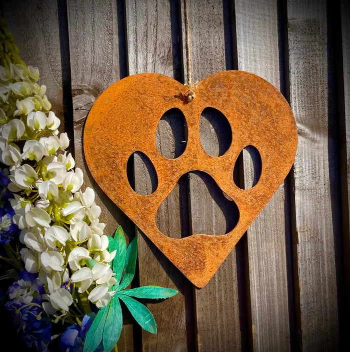 Paw Heart Wall Art