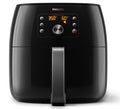 Black Philips air fryer on a white background
