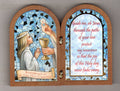 Plaque - First Holy Communion with Prayer Girl
