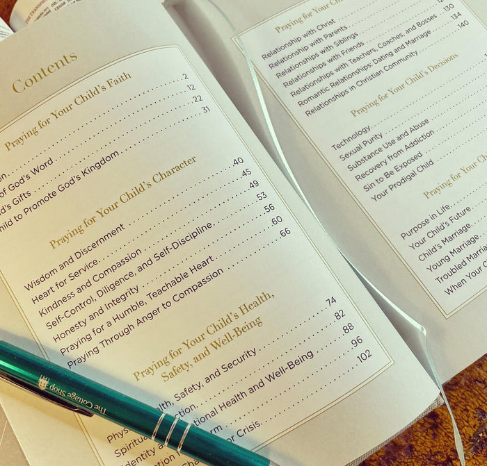 Praying the Scriptures for Your Teens Book + Praying the Scriptures Journal Bundle