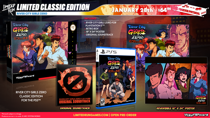 PS5 Limited Run #18: River City Girls Zero Classic Edition