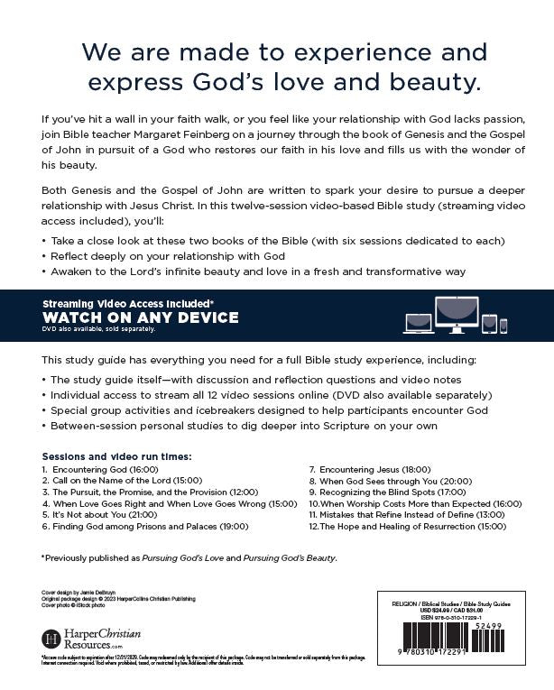 Pursuing God Bible Study Guide plus Streaming Video, Updated Edition: Encountering His Love and Beauty in the Bible