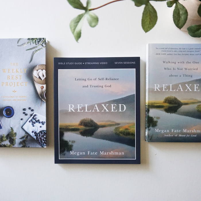 Relaxed Bible Study Guide + Book + Journal Premium Bundle