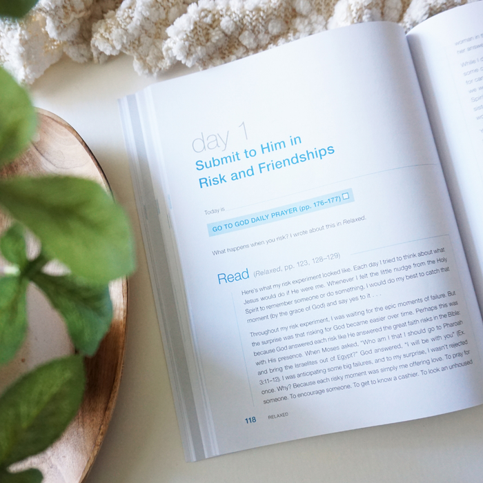Relaxed Bible Study Guide plus Streaming Video: Letting Go of Self-Reliance and Trusting God
