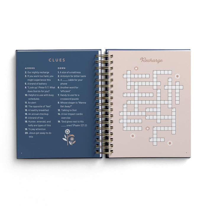 Renew Your Mind: Devotional Crossword Puzzle Book (36 Daily Devotions with Inspiring Activities to Refresh Your Soul) – The Perfect Gift for Christian Women