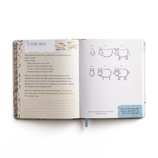 Rest & Recharge: The Devotional Doodle Journal – 90 Daily Devotions with Scripture, Journaling Space, and Creative Activity Prompts to Refresh Your Soul