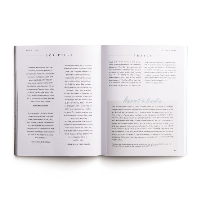 Resting in Jesus: A 30-Day Walk with Mary & Martha – Devotional Journal Guide (30 Daily Devotions with Reflection Questions and Journaling Space)