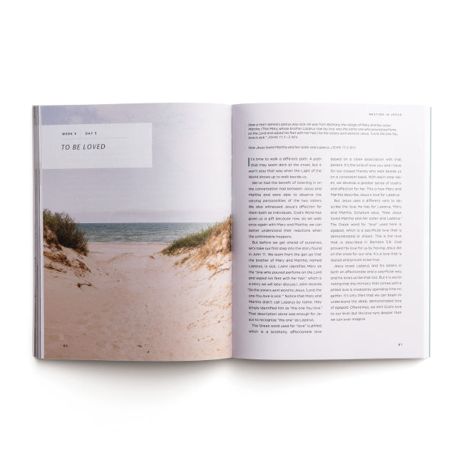 Resting in Jesus: A 30-Day Walk with Mary & Martha – Devotional Journal Guide (30 Daily Devotions with Reflection Questions and Journaling Space)