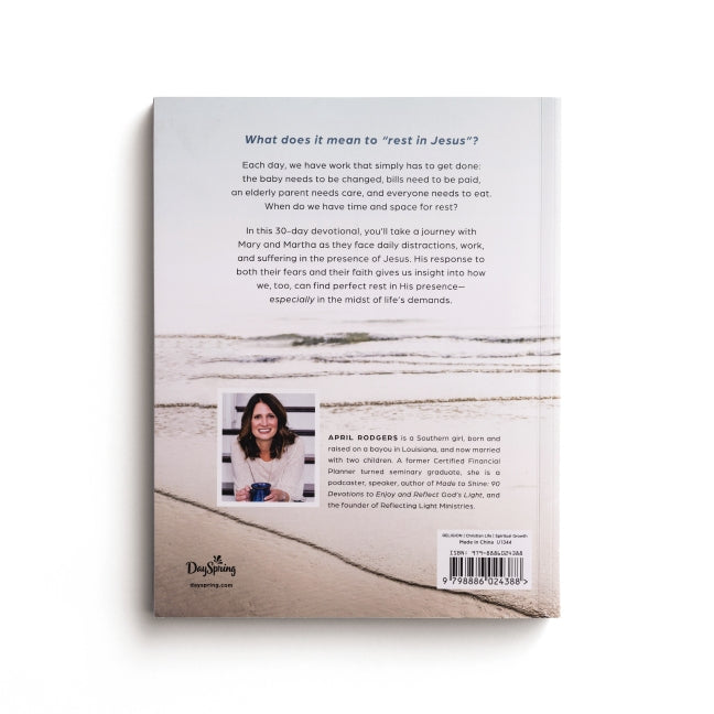 Resting in Jesus: A 30-Day Walk with Mary & Martha – Devotional Journal Guide (30 Daily Devotions with Reflection Questions and Journaling Space)