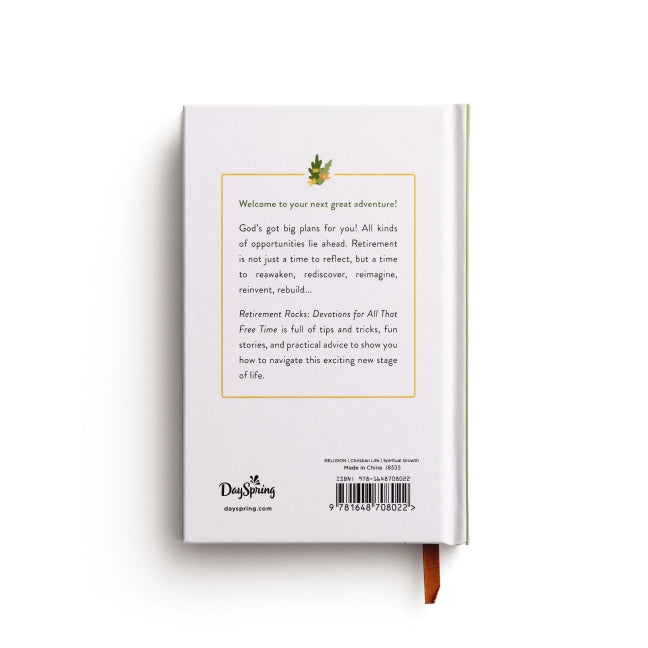 Retirement Rocks! 50 Devotions for All That New Free Time: A 50-Day Devotional to Encourage Your Dreams, Goals, and Relationships During Life’s Next Adventure - Perfect Christian Gift for Retirees