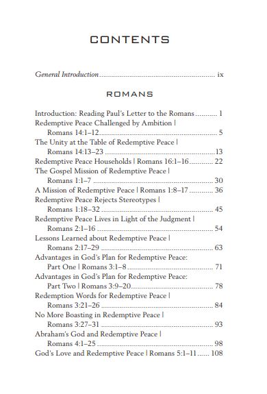 Romans: Experiencing Peace Together in a Chaotic World