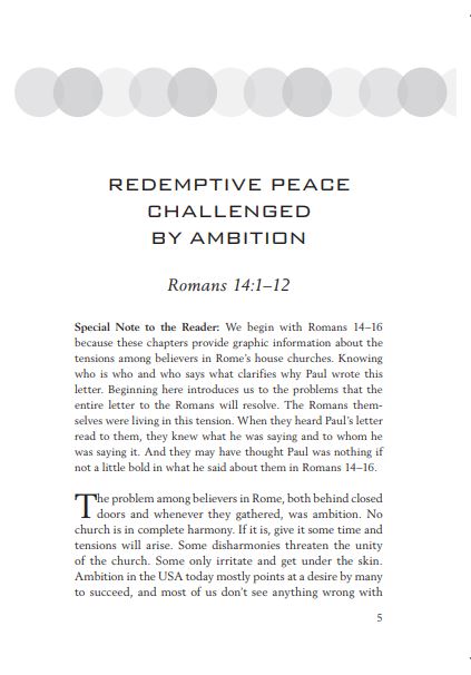 Romans: Experiencing Peace Together in a Chaotic World