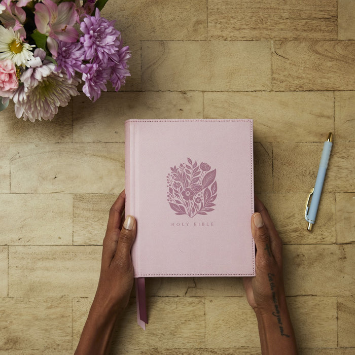 RSV2CE Catholic Bible, Journal Edition, Blue Cloth over Board, Comfort Print