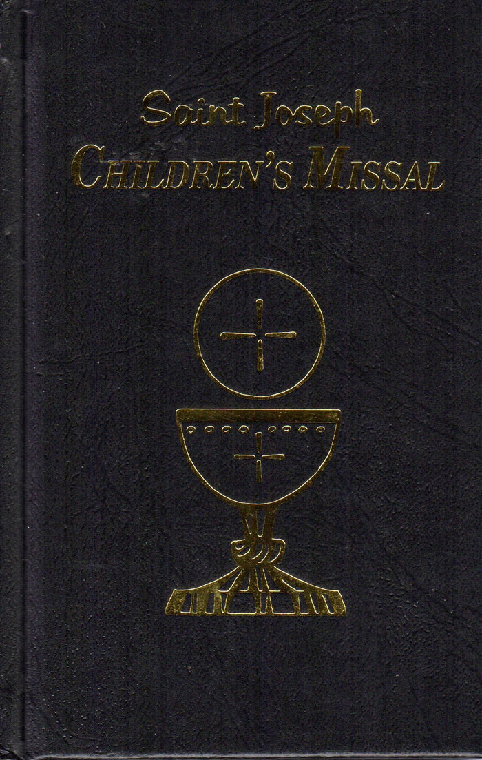 Saint Joseph Children's Missal Black HB