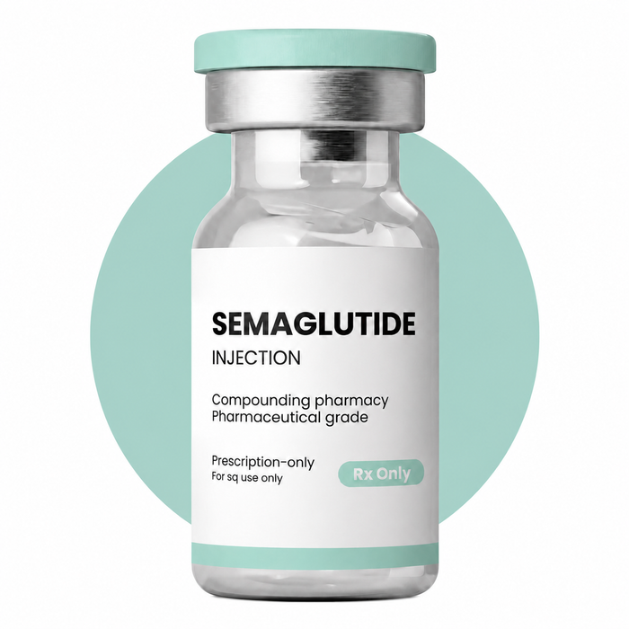 Semaglutide Injection vial - compounded GLP-1 weight management protocol from PlexusDx