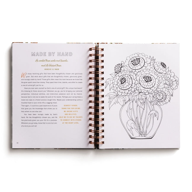 Set Your Mind on Things Above: Devotional Adult Coloring Book (75 Daily Devotions and Coloring Pages to Steady Your Soul) – The Perfect Gift for Christian Women