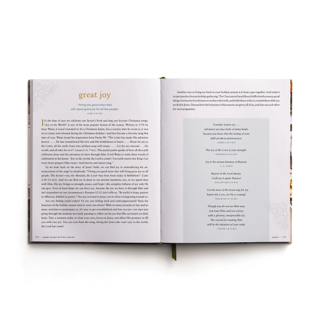 Simple Recipes for Busy Seasons: Devotional Cookbook (Over 40 Easy Recipes to Feed Your Hungry Family and Over 40 Inspiring Daily Devotions to Nourish Your Soul)
