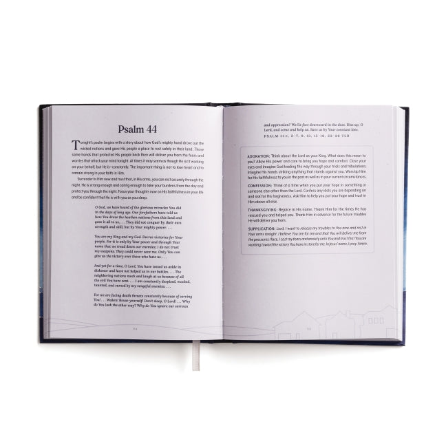 Sleep Psalms: Nightly Moments of Mindfulness and Rest (A 100-Day Prayer Devotional to Make Bedtime More Relaxing and Help You Sleep Better)
