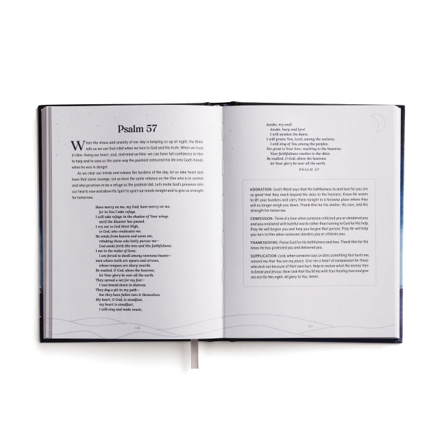 Sleep Psalms: Nightly Moments of Mindfulness and Rest (A 100-Day Prayer Devotional to Make Bedtime More Relaxing and Help You Sleep Better)