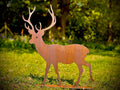 Small Stag Garden Stake