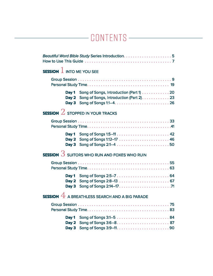 Song of Songs Bible Study Guide plus Streaming Video: The Love We Long For