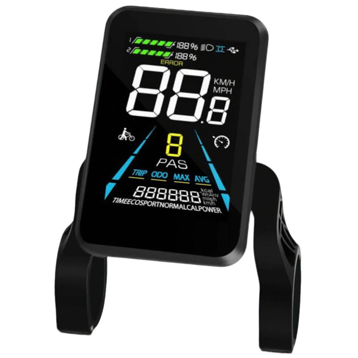 Yolin YL-81F 3.5 inch LCD e-bike display – full screen center mounted display for commuter electric bikes