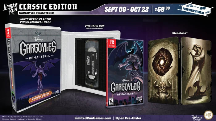 SWITCH LIMITED RUN #208: GARGOYLES REMASTERED CLASSIC EDITION