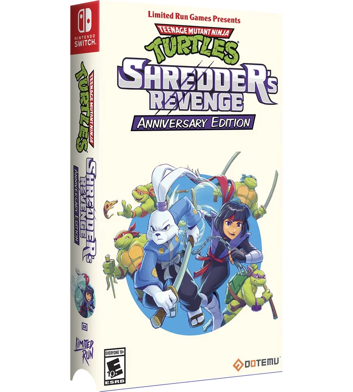 TEENAGE MUTANT NINJA TURTLES: SHREDDER'S REVENGE ANNIVERSARY EDITION CLASSIC EDITION (SWITCH)