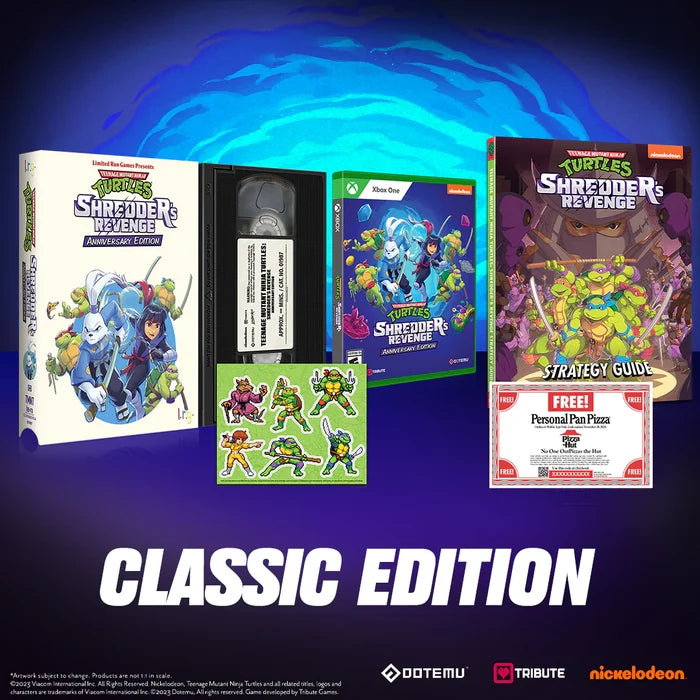 TEENAGE MUTANT NINJA TURTLES: SHREDDER'S REVENGE ANNIVERSARY EDITION CLASSIC EDITION (XBOX ONE)