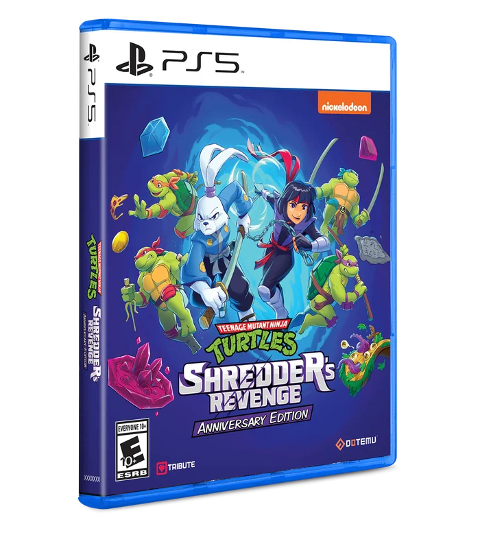 TEENAGE MUTANT NINJA TURTLES: SHREDDER'S REVENGE ANNIVERSARY EDITION (PS5)
