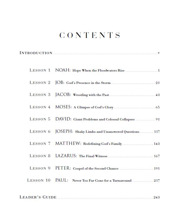 Ten Men of the Bible Updated Edition: How God Used Imperfect People to Change the World