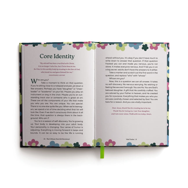 The 5-Minute Teen Girl Devotional: Building Resilience and Hope