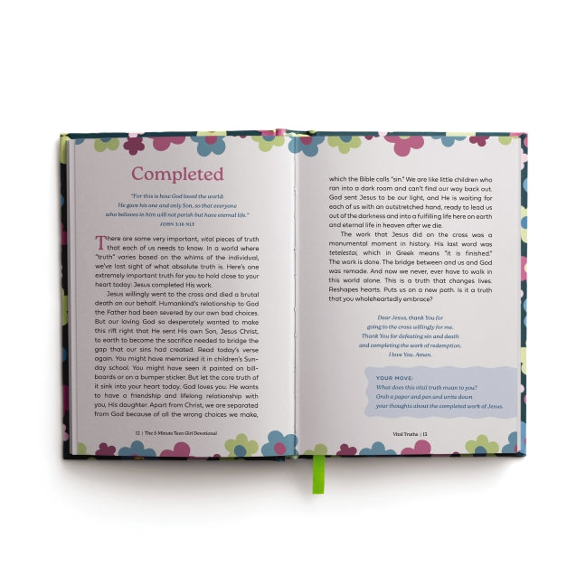 The 5-Minute Teen Girl Devotional: Building Resilience and Hope