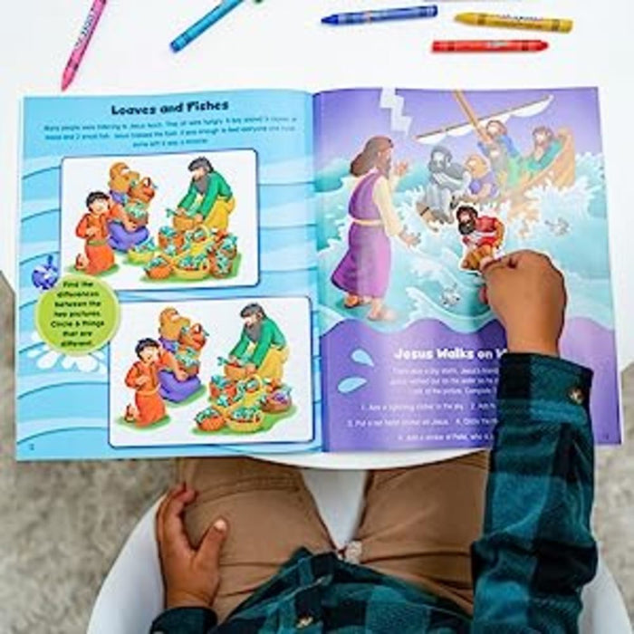 The Beginner's Bible Animals of the Bible Sticker and Activity Book