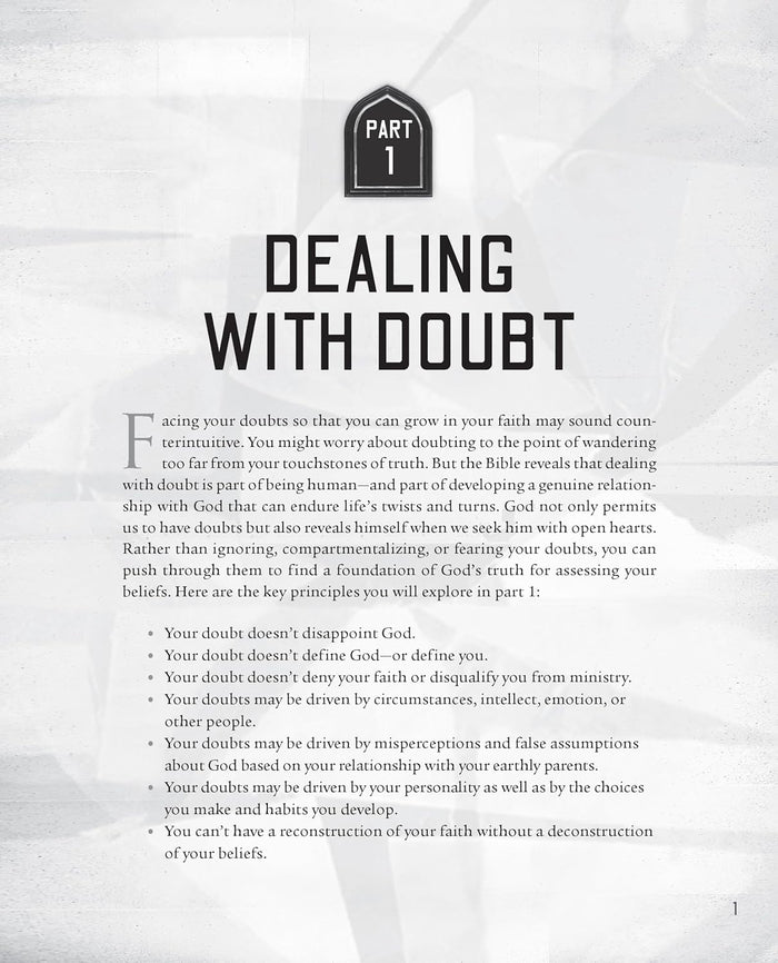 The Benefit of Doubt Workbook: How Confronting Your Deepest Questions Can Lead to a Richer Faith