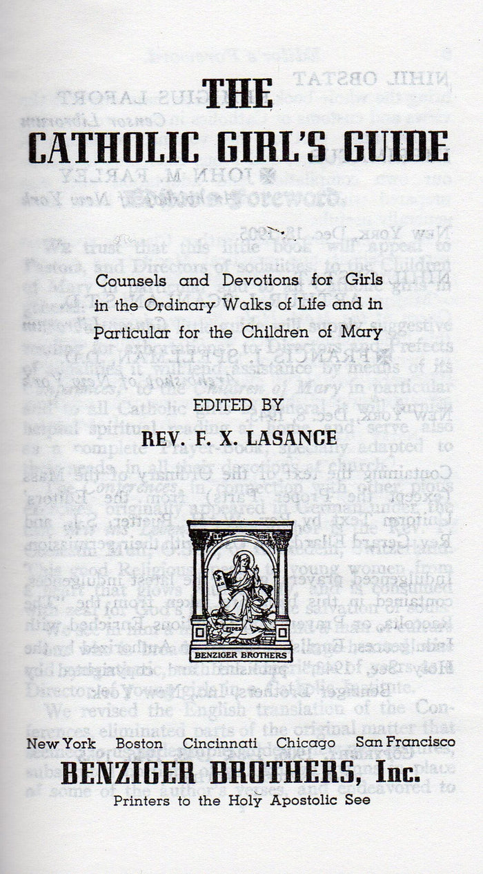 The Catholic Girl's Guide (Leather)