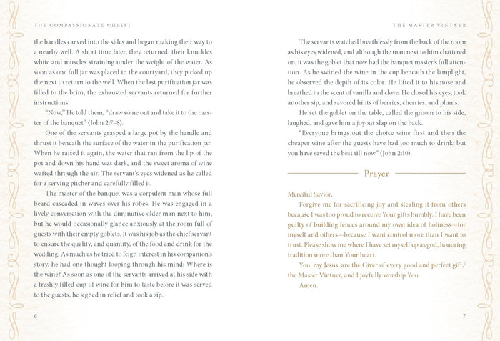The Compassionate Christ: Draw Near to the Risen Savior (A 31-Day Devotional Retelling of Stories from the Life of Jesus)