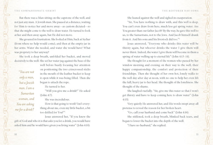 The Compassionate Christ: Draw Near to the Risen Savior (A 31-Day Devotional Retelling of Stories from the Life of Jesus)