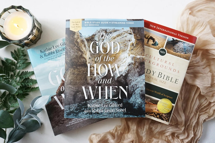 The God of the How and When Study Guide + Book + Bible Bundle