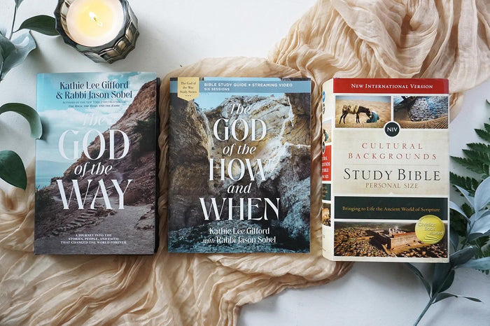 The God of the How and When Study Guide + Book + Bible Bundle