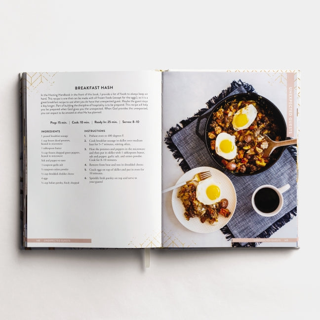 The Living Table: Recipes and Devotions for Everyday Get-Togethers (A Hospitality Cookbook with 90+ Delicious Meals, Appetizers, Snacks, and Drinks plus a Devotional for Every Occasion)