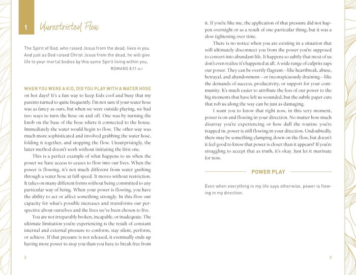 The Power in Surrender: 100 Ways to Tap into the Courage to Trust God’s Plan Over Fear, Worry, and Doubt (A 100-Day Devotional)