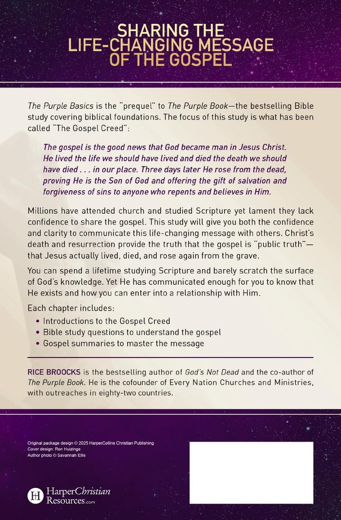 The Purple Basics: Understanding the Message of the Gospel in the New Testament (Biblical Foundations for Discipleship and Evangelism)